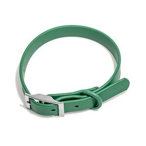 Wild One L71617 Green Waterproof All-Weather Spruce Dog Collar Size XS 7-10 in